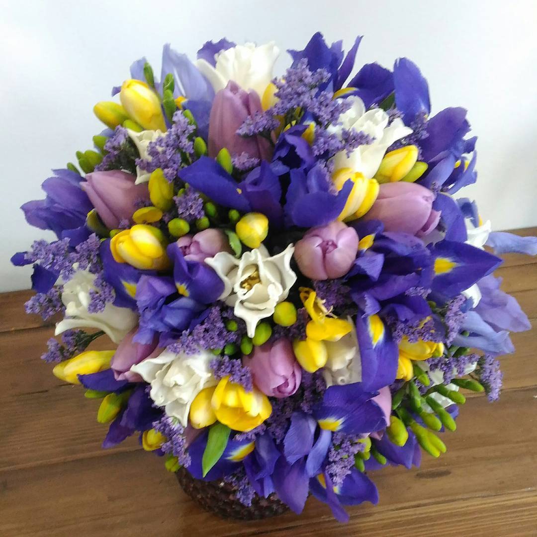 El original ramo de novia de Katja