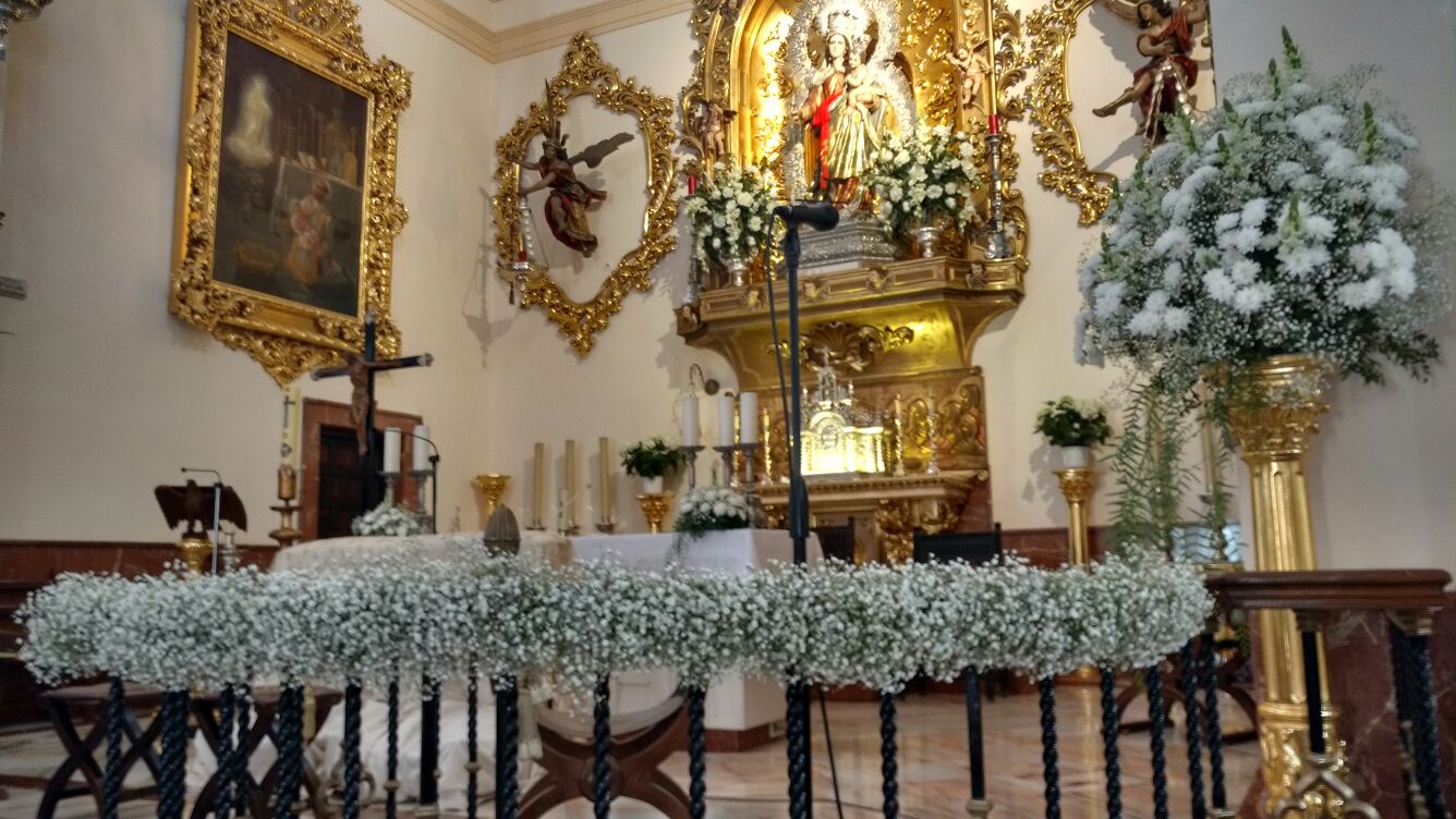 decoracion iglesia fuengirola