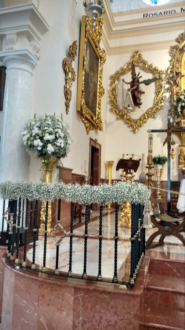 decoracion iglesia fuengirola
